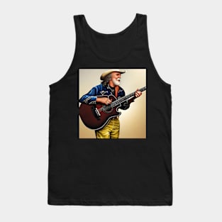 David Crosby vintage graphic design artwork Tank Top